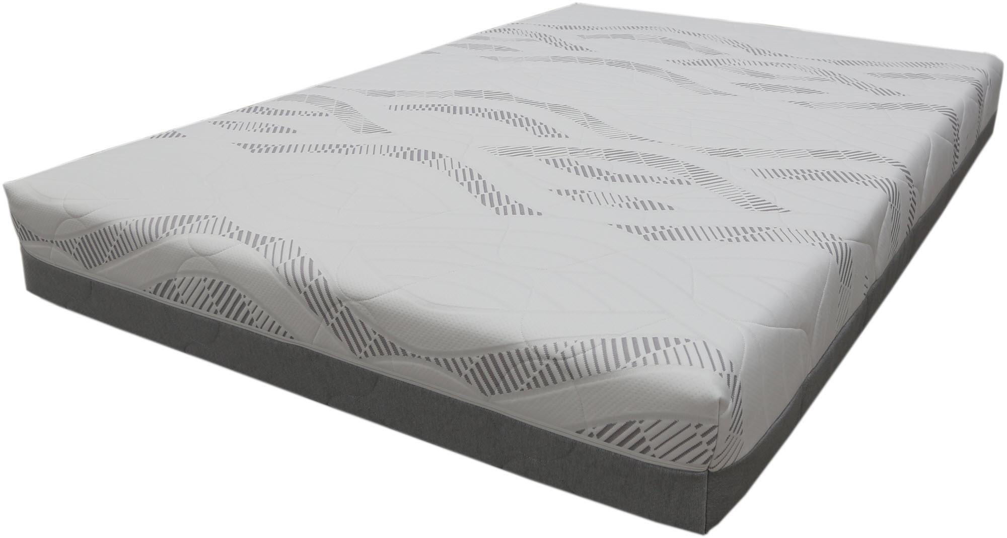 Rent to Own Woodhaven 8" Queen Tight Top Firm Foam Mattress with 9" Foundation and Protectors at